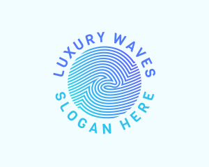 Modern Wave Startup logo design