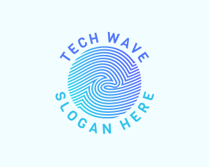 Modern Wave Startup logo design