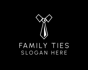 Necktie Suit Shirt logo design