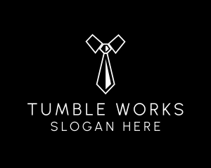 Necktie Suit Shirt logo design