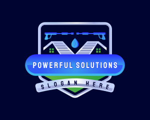 Power Wash Maintenance logo design