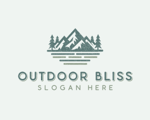 Summit Mountain Hike logo design