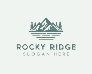 Summit Mountain Hike logo design