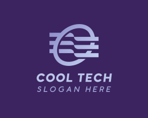 HVAC Ventilation Cooling logo design