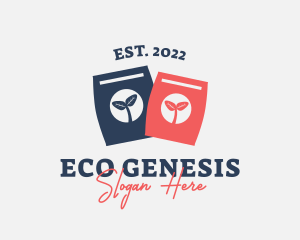 Eco Organic Planting  logo design