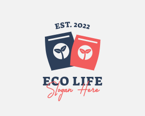 Eco Organic Planting  logo design