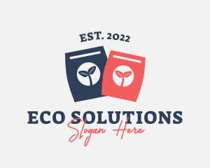 Eco Organic Planting  logo design