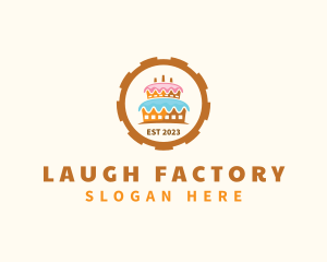 Pastry Cake Factory logo design