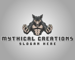 Mythical Creature Werewolf logo
