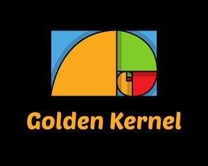 Colorful Golden Spiral logo design