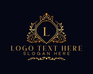 Luxury Vine Crown logo