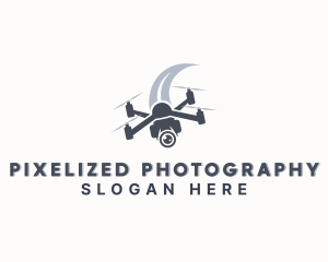 Surveillance Camera Drone logo design