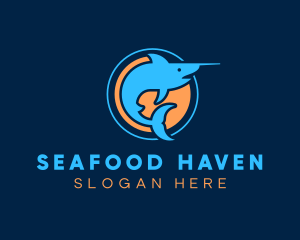 Swordfish Seafood Restaurant logo design