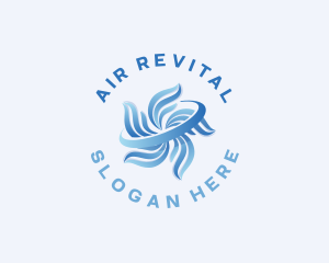 Fan Cooling Propeller logo design