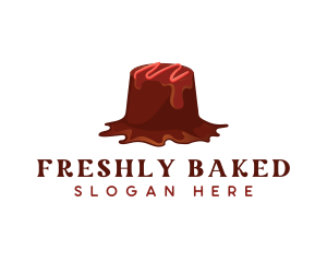 Sweet Chocolate Dessert logo design