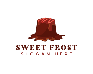 Sweet Chocolate Dessert logo design