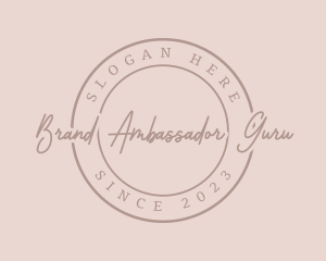 Feminine Cursive Business logo design