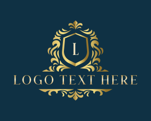 Luxury Royalty Shield logo