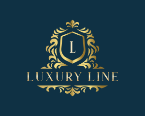 Luxury Royalty Shield logo design