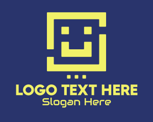 Retro Game Smile  logo