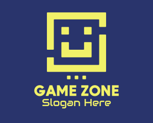 Retro Game Smile  logo
