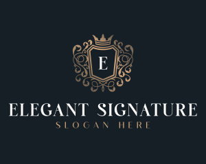 Elegant Royal Monarchy logo design