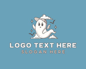 Halloween Ghost Spirit logo