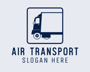 Transport Logistics Truck logo design