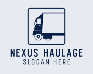 Transport Logistics Truck logo design