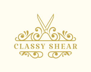 Stylist Shears Beautician logo design