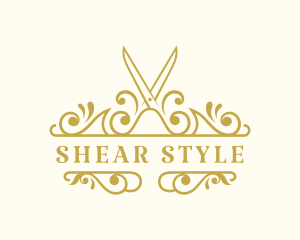 Stylist Shears Beautician logo design