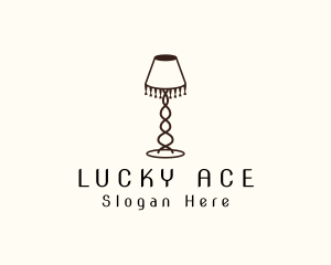 Retro Lamp Lighting logo design