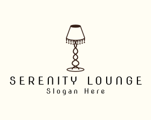 Retro Lamp Lighting logo design