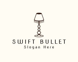 Retro Lamp Lighting logo design