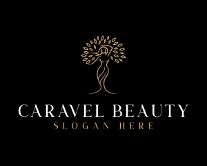 Natural Beauty Tree logo design