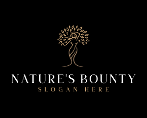 Natural Beauty Tree logo design