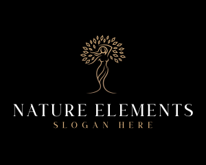 Natural Beauty Tree logo design