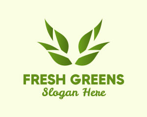 Green Leaves Gardening  logo design