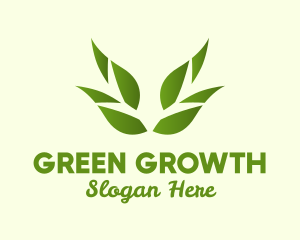 Green Leaves Gardening  logo design