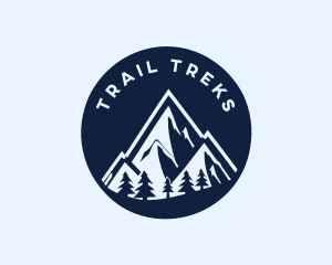 Trek Mountain Summit logo design