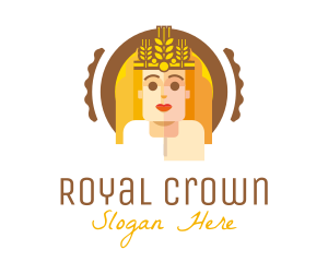 Wheat Crown Woman logo