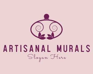 Ornamental Perfume Scent logo design