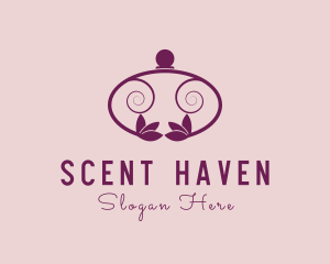 Ornamental Perfume Scent logo design