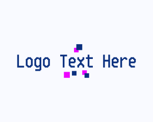 Pixel Tech Retro logo