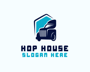 Transport House Movers logo design