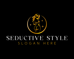 Sexy Woman Body logo design