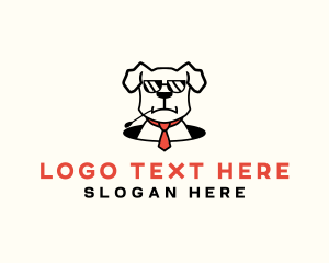 Boss Dog Tie Grooming logo