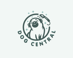 Shower Dog Grooming  logo design