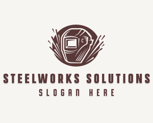 Industrial Welding Fabrication logo design