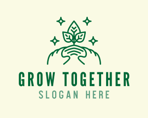 Eco Plant Sprout Agriculture logo